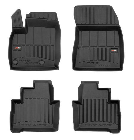 Gummimatten mit hohem Rand Nissan Qashqai III, baujahr 06.2021 - bis heute, karosserie suv #1