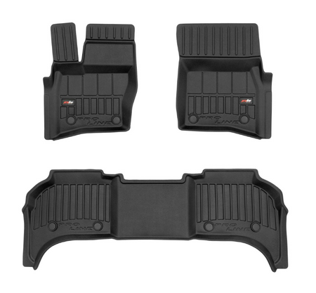 Gummimatten mit hohem Rand Land Rover Defender 110, baujahr 2020 - bis heute, karosserie suv l663 | 3D427136