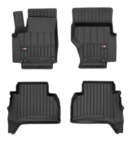 Gummimatten mit hohem Rand Volkswagen Amarok, baujahr 08.2010 - 2020, karosserie pickup doppelkabine | 3D427143