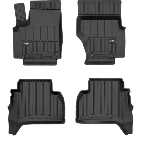 Gummimatten mit hohem Rand Volkswagen Amarok, baujahr 08.2010 - 2020, karosserie pickup doppelkabine | 3D427143
