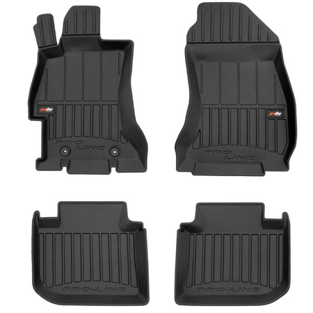 Gummimatten mit hohem Rand Subaru Impreza IV, baujahr 2011 - 2016, karosserie schrägheck | 3D427259