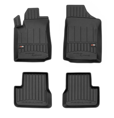 Gummimatten mit hohem Rand Citroen C3 I, baujahr 2002 - 2009, karosserie schrägheck #1