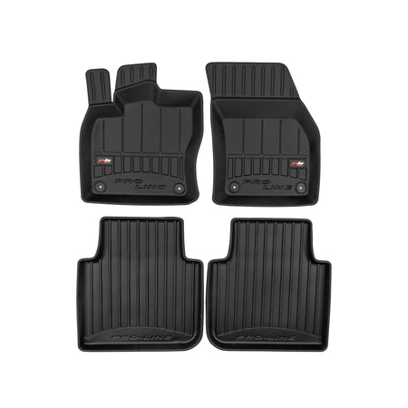 Gummimatten mit hohem Rand Volkswagen Tiguan II Allspace, baujahr 11.2017 - 2024, karosserie suv | 3D445543