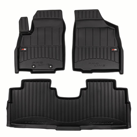 Gummimatten mit hohem Rand Forthing U-Tour, baujahr 2024 - bis heute, karosserie minibus 1. sitzreihe und 2. sitzreihe | 3D800817