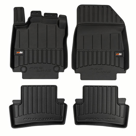 Gummimatten mit hohem Rand Renault Clio IV, baujahr 10.2012 - 08.2019, karosserie schrÀgheck | 3D802019