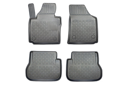 Gummimatten mit hohem Rand Volkswagen Caddy Maxi, baujahr 2004 - 10.2020, karosserie van 5 sitzplätze | 602638