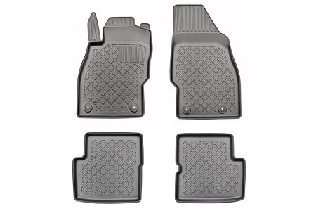 Gummimatten mit hohem Rand Opel Corsa D, baujahr 2006 - 11.2014, karosserie schrägheck #2