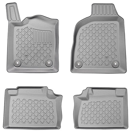 Gummimatten mit hohem Rand Dodge Durango 3, baujahr 2011 - bis heute, karosserie suv 7 sitzplätzen, ohne 3. sitzreihe | 604252