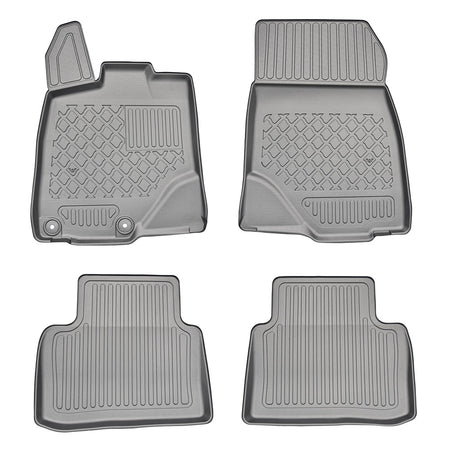 Gummimatten mit hohem Rand Peugeot 5008 III Hybrid (MHEV), baujahr 10.2024 - bis heute, karosserie suv entspricht nicht dem elektromodell, ohne 3. reihe | 604432