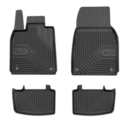 Gummimatten mit hohem Rand Porsche Taycan electric, baujahr 01.2020 - bis heute, karosserie coupé #2