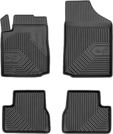 Gummimatten mit hohem Rand Citroen C3 I, baujahr 2002 - 2009, karosserie schrägheck #1