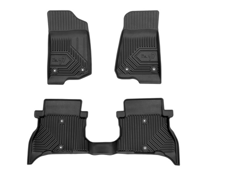 Gummimatten mit hohem Rand Jeep Wrangler PHEV, baujahr 2021 - bis heute, karosserie suv #1