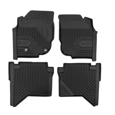 Gummimatten mit hohem Rand Toyota Hilux, baujahr 2006 - 08.2016, karosserie pickup | 77429864