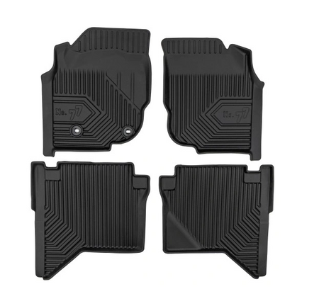 Gummimatten mit hohem Rand Toyota Hilux, baujahr 2006 - 08.2016, karosserie pickup | 77429864