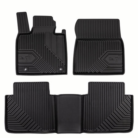 Gummimatten mit hohem Rand Xpeng P7 i Facelift, baujahr 2023 - bis heute, karosserie limousine | 77803153