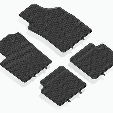 Auto Fußmatten Fiat 500, baujahr 09.2007 - bis heute, karosserie schrägheck | 919