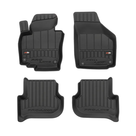 Gummimatten mit hohem Rand Skoda Yeti, baujahr 06.2009 - 11.2017, karosserie suv #1