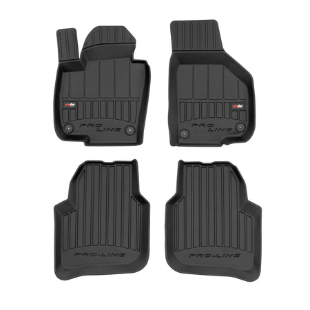 Gummimatten mit hohem Rand Skoda Superb II, baujahr 06.2008 - 04.2015, karosserie limousine #1
