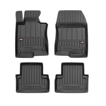 Gummimatten mit hohem Rand Honda Accord VIII, baujahr 09.2008 - 2015, karosserie limousine #2