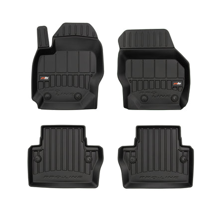 Gummimatten mit hohem Rand Volvo S80 II, baujahr 03.2006 - 09.2016, karosserie limousine #1