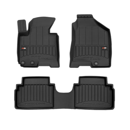 Gummimatten mit hohem Rand Hyundai ix35, baujahr 2010 - 06.2015, karosserie suv #3
