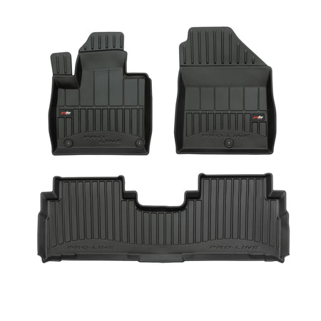 Gummimatten mit hohem Rand Kia Sorento III, baujahr 02.2015 - 07.2020, karosserie suv #1