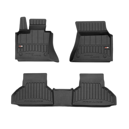 Gummimatten mit hohem Rand BMW X6 F16, baujahr 11.2014 - 10.2019, karosserie suv #1