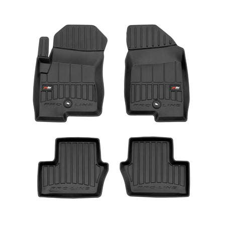 Gummimatten mit hohem Rand Jeep Compass I, baujahr 07.2007 - 07.2017, karosserie suv #2