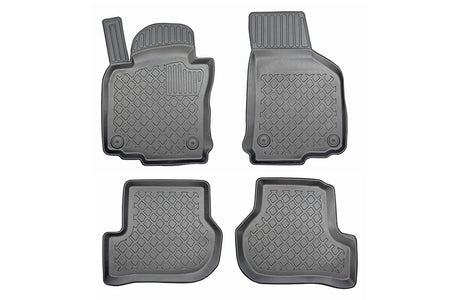 Gummimatten mit hohem Rand Volkswagen Golf 5, baujahr 10.2003 - 09.2012, karosserie kombi #2