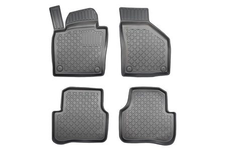 Gummimatten mit hohem Rand Volkswagen Passat B6, baujahr 2005 - 10.2009, karosserie limousine #3