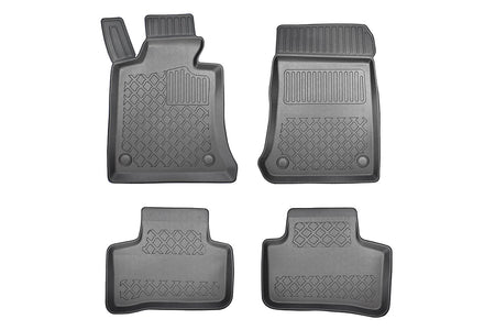 Gummimatten mit hohem Rand Mercedes GLK X204, baujahr 06.2008 - 08.2015, karosserie suv #1