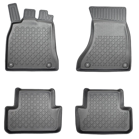 Gummimatten mit hohem Rand Audi A4 B8, baujahr 04.2008 - 10.2015, karosserie kombi #2
