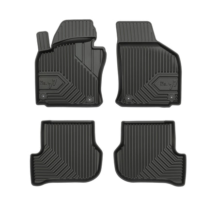 Gummimatten mit hohem Rand Skoda Octavia II Scout, baujahr 2004 - 04.2013, karosserie kombi #18