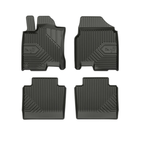 Gummimatten mit hohem Rand Nissan Qashqai +2, baujahr 10.2008 - bis heute, karosserie suv #1