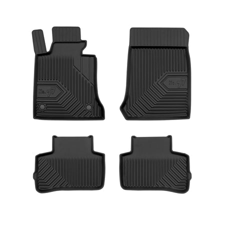 Gummimatten mit hohem Rand Mercedes GLK X204, baujahr 06.2008 - 08.2015, karosserie suv #1