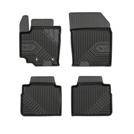 Gummimatten mit hohem Rand Suzuki SX4 S-Cross, baujahr 09.2013 - 2019, karosserie suv #1