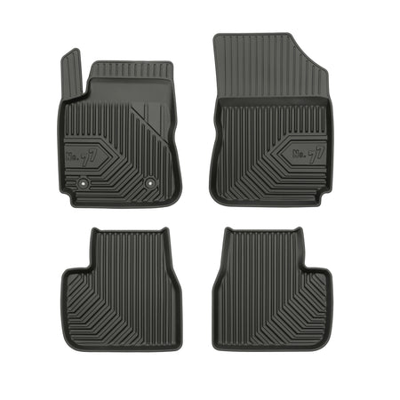 Gummimatten mit hohem Rand Citroen C4 Cactus I, baujahr 08.2014 - 03.2018, karosserie suv #1