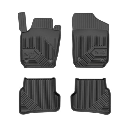Gummimatten mit hohem Rand Seat Ibiza IV, baujahr 05.2008 - 05.2017, karosserie schrägheck, 6j/6p #1