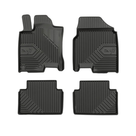 Gummimatten mit hohem Rand Nissan Qashqai I, baujahr 02.2007 - 01.2014, karosserie suv #1