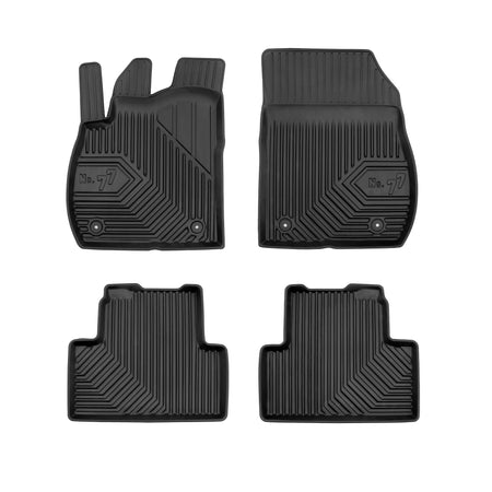 Gummimatten mit hohem Rand Opel Zafira C, baujahr 01.2012 - 07.2019, karosserie van #1
