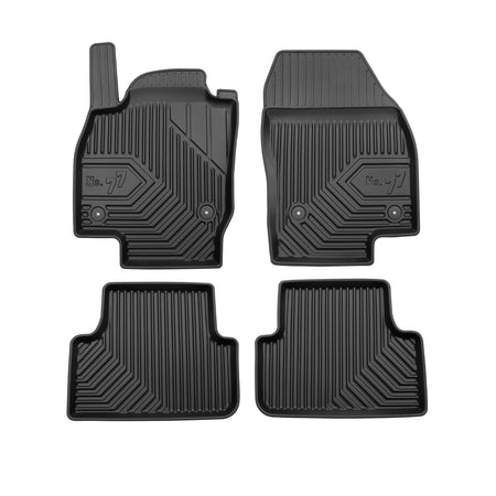Gummimatten mit hohem Rand Volkswagen T-Cross, baujahr 04.2019 - bis heute, karosserie suv #2