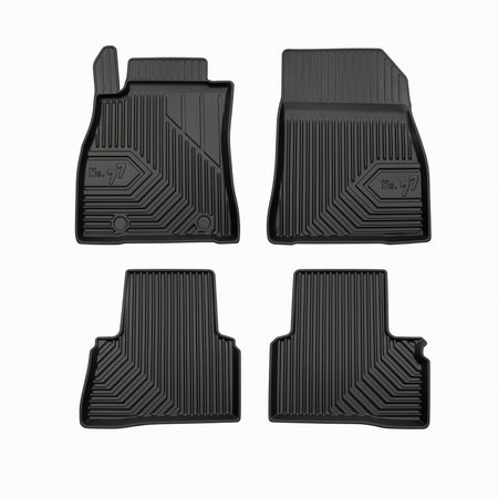 Gummimatten mit hohem Rand Nissan Juke I, baujahr 06.2010 - 05.2014, karosserie suv #2