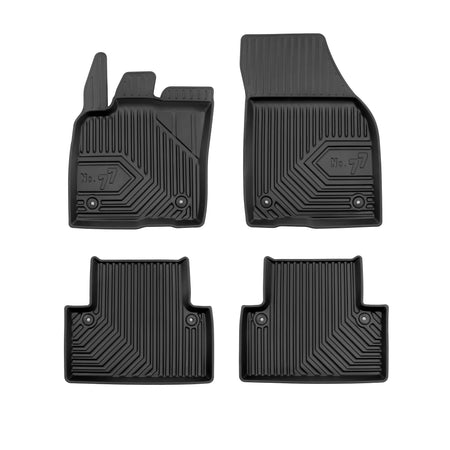 Gummimatten mit hohem Rand Volvo V50, baujahr 2004 - 05.2012, karosserie kombi #1