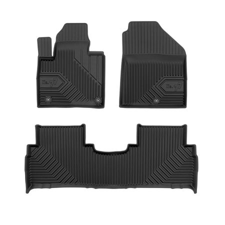 Gummimatten mit hohem Rand Kia Sorento III, baujahr 02.2015 - 07.2020, karosserie suv #1