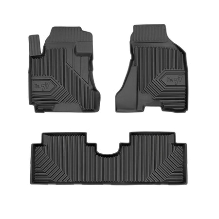Gummimatten mit hohem Rand Hyundai Tucson, baujahr 2004 - 2009, karosserie suv #1