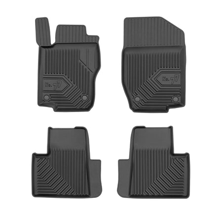 Gummimatten mit hohem Rand Mercedes GL I X164, baujahr 02.2006 - 10.2012, karosserie suv #1