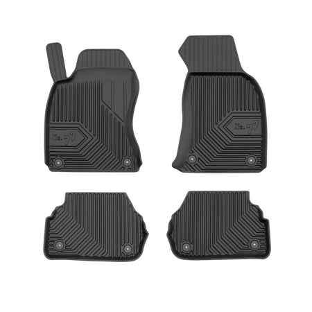 Gummimatten mit hohem Rand Audi A6 C5 Allroad, baujahr 1999 - 2006, karosserie kombi #1