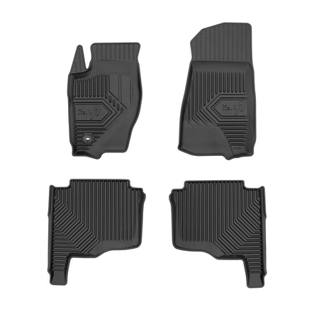Gummimatten mit hohem Rand Jeep Grand Cherokee III, baujahr 2005 - 2010, karosserie suv #1