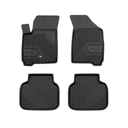 Gummimatten mit hohem Rand Fiat Freemont, baujahr 08.2011 - 2016, karosserie suv #1