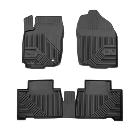 Gummimatten mit hohem Rand Toyota RAV4 IV, baujahr 03.2013 - 12.2018, karosserie suv, hybrid #1